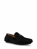 VERSACE - Driver Leather Loafers