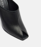 McQueen Leather mules