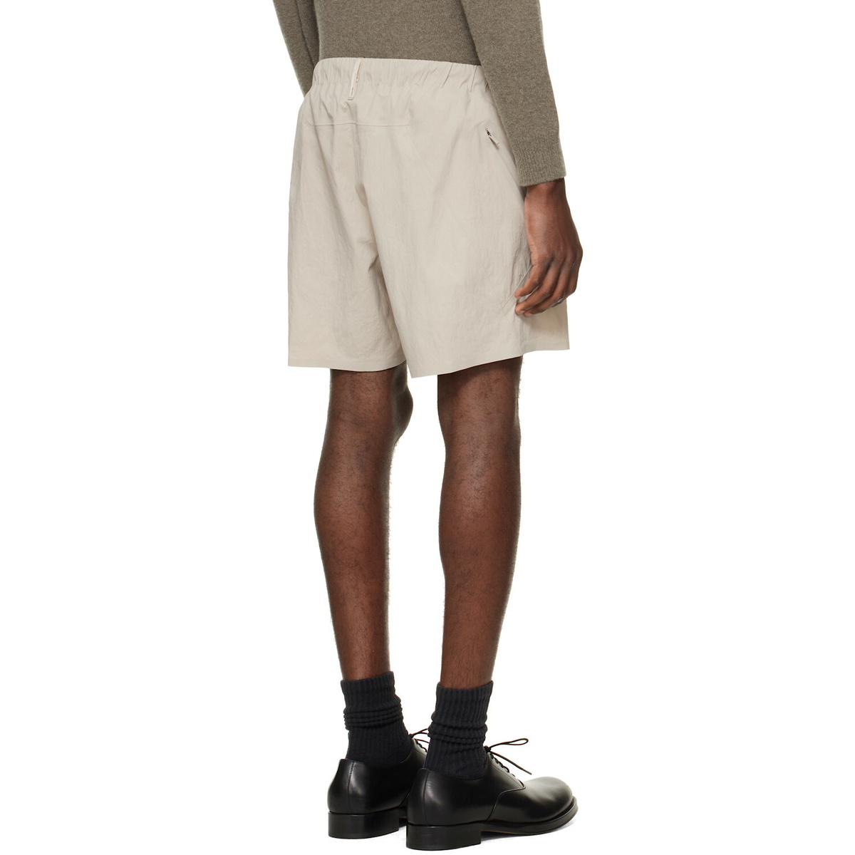 Veilance Beige Argand Shorts