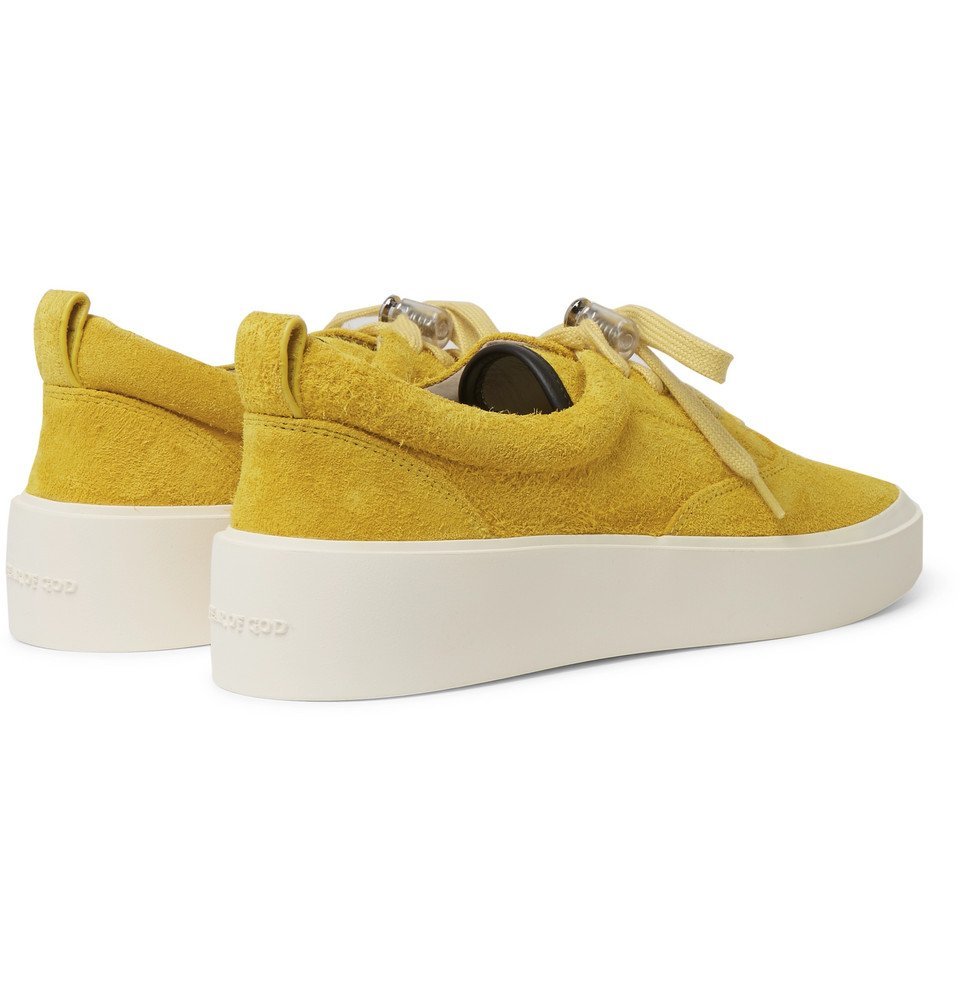 fear of god shoes yellow