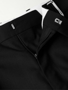 Officine Générale - Luigi Straight-Leg Pleated Belted Wool Suit Trousers - Black