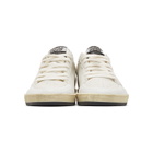 Golden Goose White and Pink Ball Star Sneakers