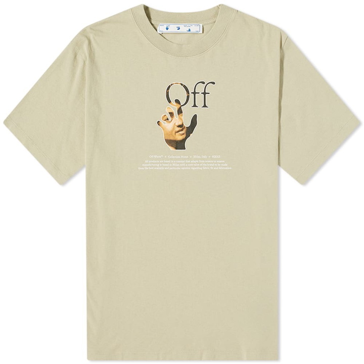 Photo: Off-White Oversized Caravaggio Hand Tee