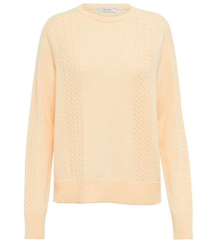 Photo: Max Mara - Cable-knit wool sweater