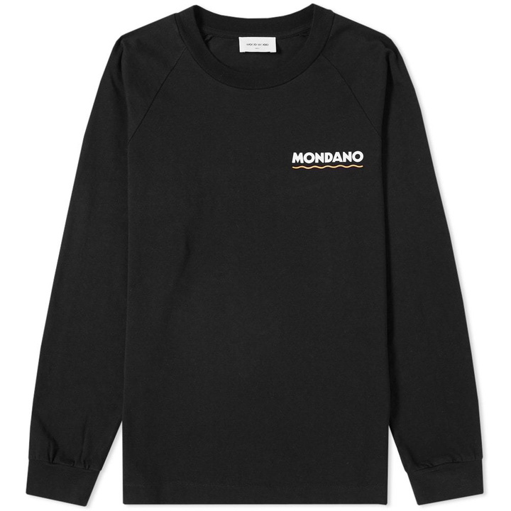 Photo: Wood Wood Long Sleeve Han Mondano Tee Black