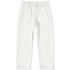 Adidas Men's Basketball Velour Sweat Pant in Cloud White