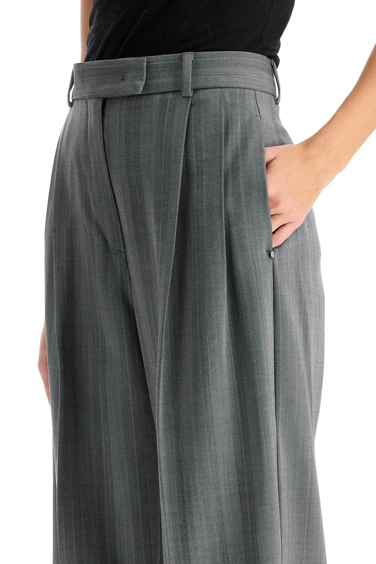 パンツ Sportmax Wide Tailored Pants Elegant Women's Palazzo, Skinny, Wide and Cargo Trousers