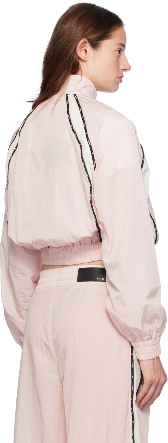 AMIRI Pink Raglan MA Track Jacket Amiri