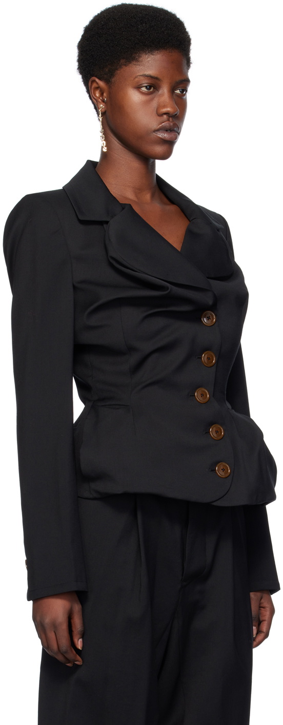 Vivienne Westwood Black Drunken Jacket Vivienne Westwood