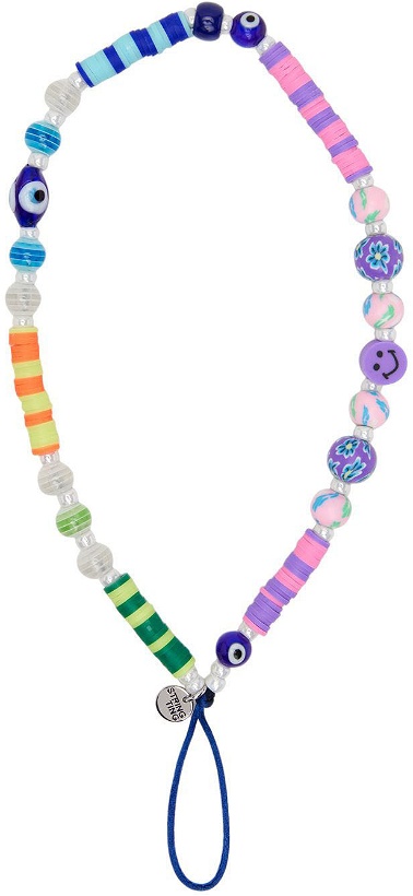 Photo: String Ting Multicolor Night Garden Phone Wristlet