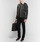 TOM FORD - Jago Neoprene, Suede and Mesh Sneakers - Men - Black