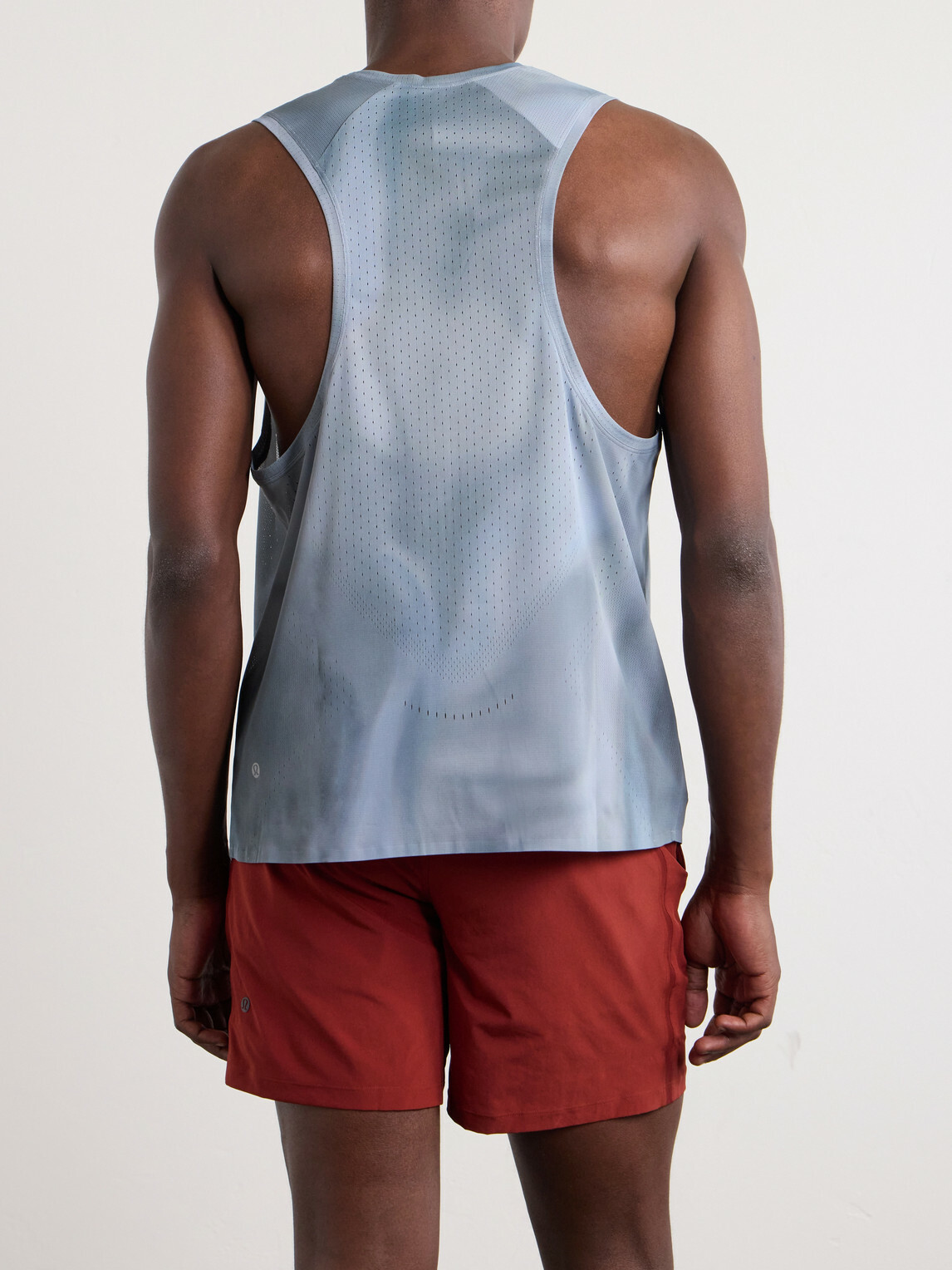 Lululemon - Streaker Recycled-Mesh Tank - Gray