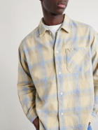 Remi Relief - Checked Cotton Shirt - Yellow