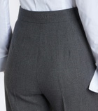 Max Mara Wool-blend wide-leg pants