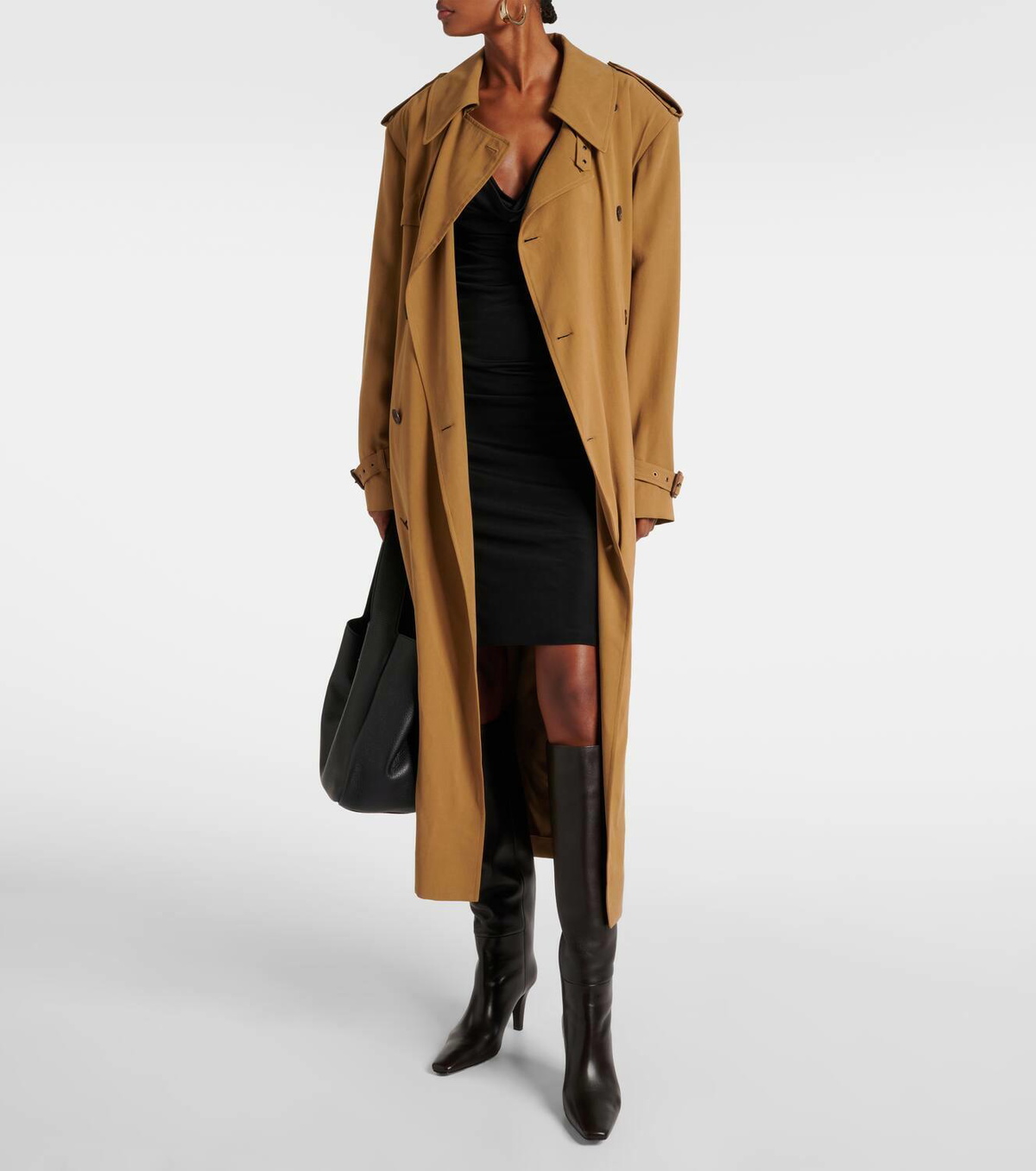 Saint Laurent Jill leather knee-high boots Saint Laurent