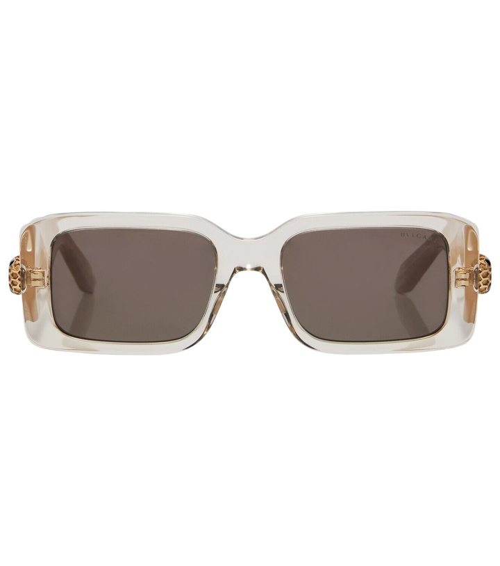 Photo: Bvlgari Serpenti Forever rectangular sunglasses