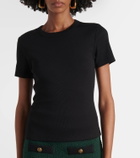Veronica Beard Pruitt cotton-blend jersey T-shirt