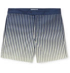 Odyssee - Fournel Mid-Length Striped Swim Shorts - Blue