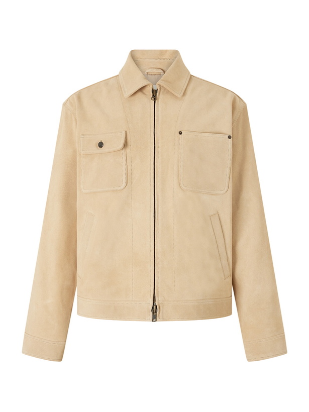 Photo: Aimé Leon Dore - Ranch Suede Jacket - Neutrals