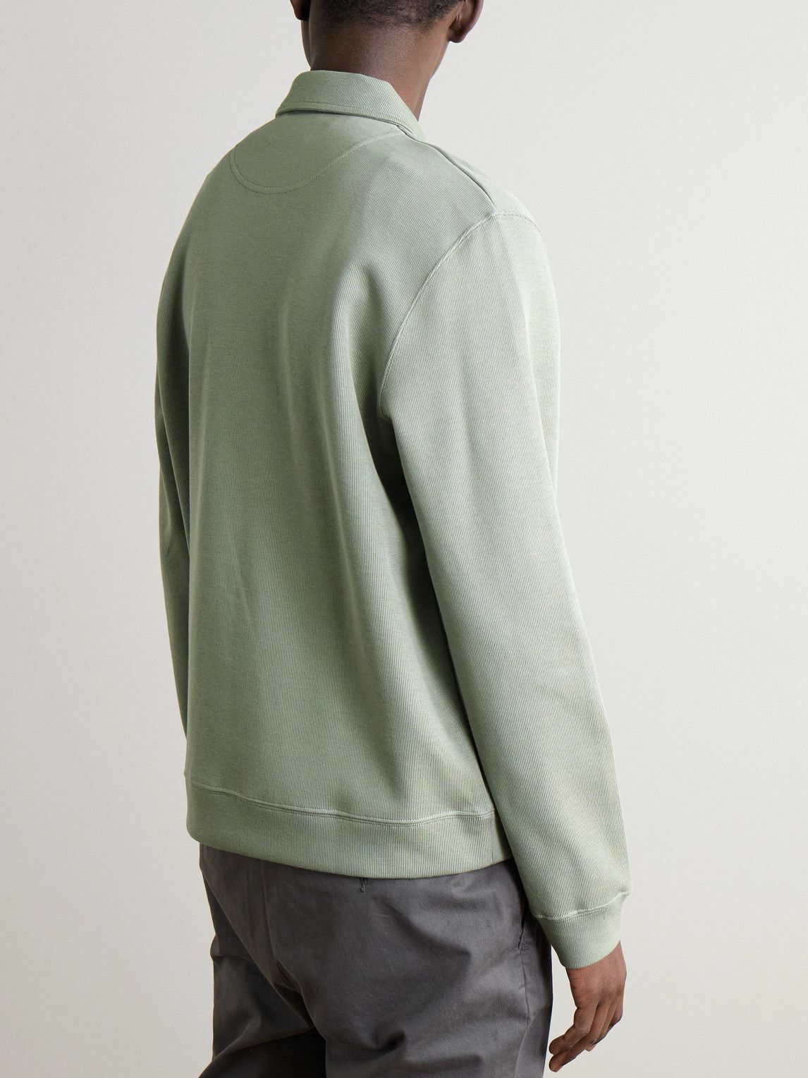 Mr P. - Cotton-Jersey Sweatshirt - Green