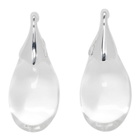Ambush Silver Oversized Drop Earrings