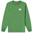 Human Made Men's Long Sleeve Polar Bear T-Shirt in Green