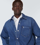 Ami Paris Ami de Cœur denim overshirt