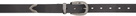 Second/Layer Black 'The Doc' Belt