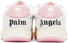 Palm Angels White University Sneakers
