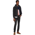PS by Paul Smith Black Wool Bomber Jacket