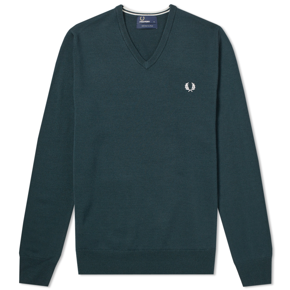 Fred Perry Classic V Neck Knit Fred Perry