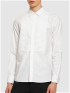 VALENTINO - Cotton Plastron Shirt