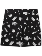 UNDERCOVER - Printed Shell Shorts - Black