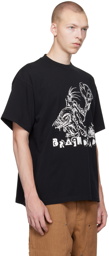 Brain Dead Black Monster Mash T-Shirt