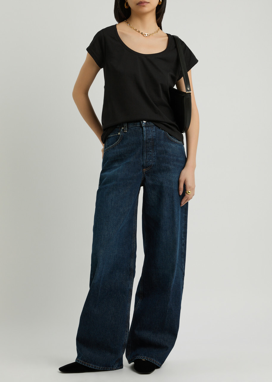 Skall Studio Andy Cotton T-shirt Black