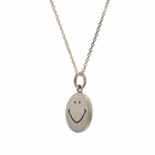 Needles Men's 925 Silver Pendant Necklace in Smile 