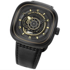 Sevenfriday P2B/02 Automatic Day-Night Black Dial Mens Watch SF-P2B/02