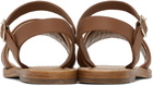 Chloé Kids Brown 'Chloé' Sandals
