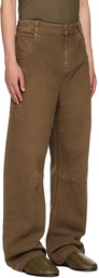 Entire Studios Brown Gem Jeans