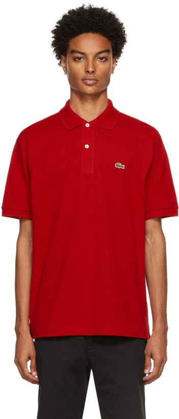 Photo: Lacoste Red Classic Piqué Polo