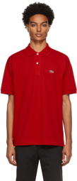 Lacoste Red Classic Piqué Polo