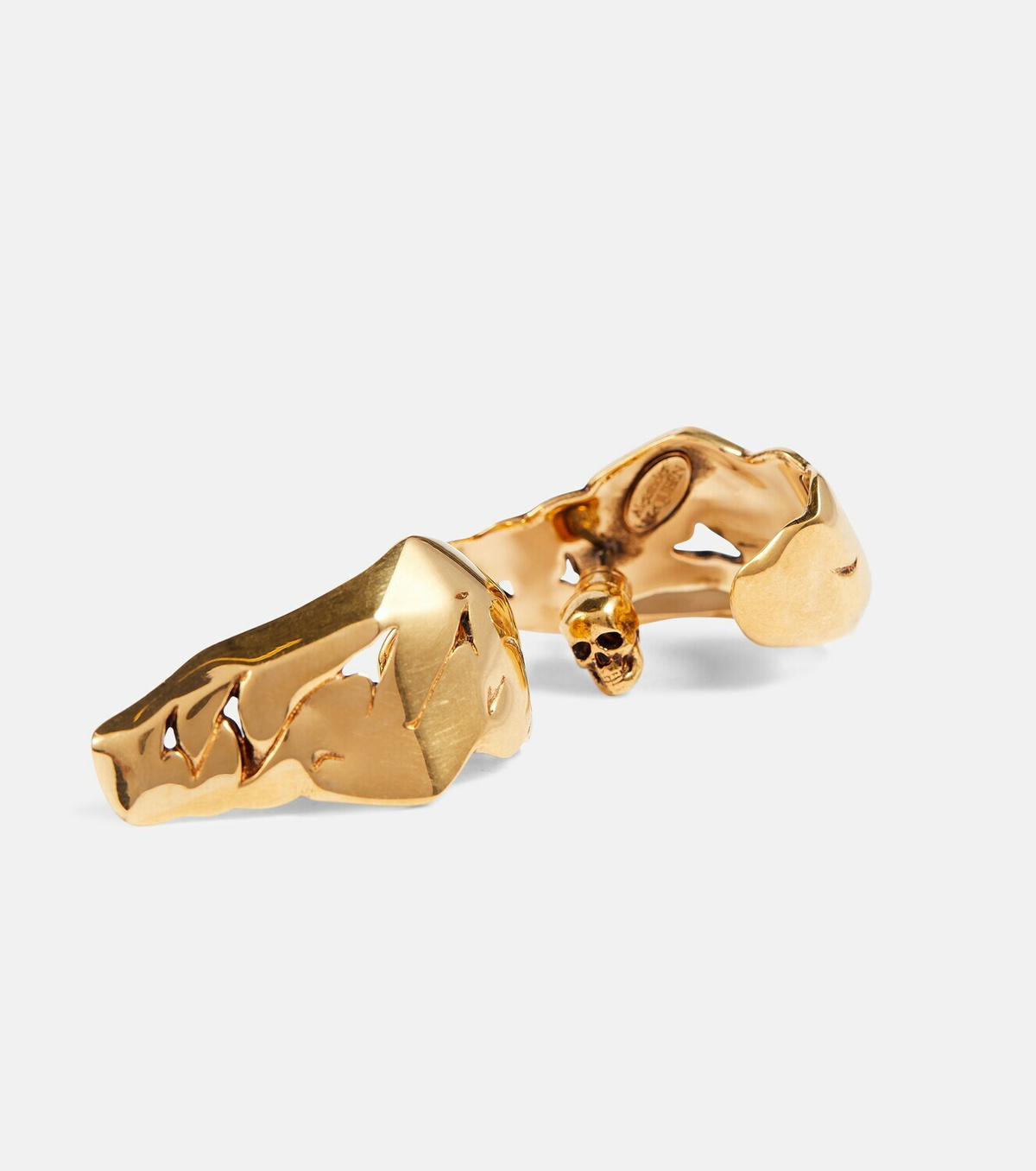 Alexander McQueen Crushed Chain earrings Alexander McQueen