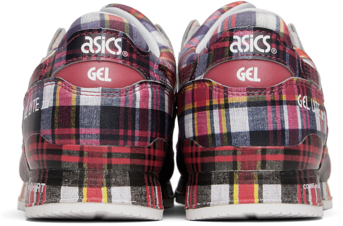 Comme des Garçons Shirt Red ASICS Edition GEL-LYTE III 07 Remastered Sneakers