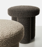 101 Copenhagen Big Foot bouclé stool