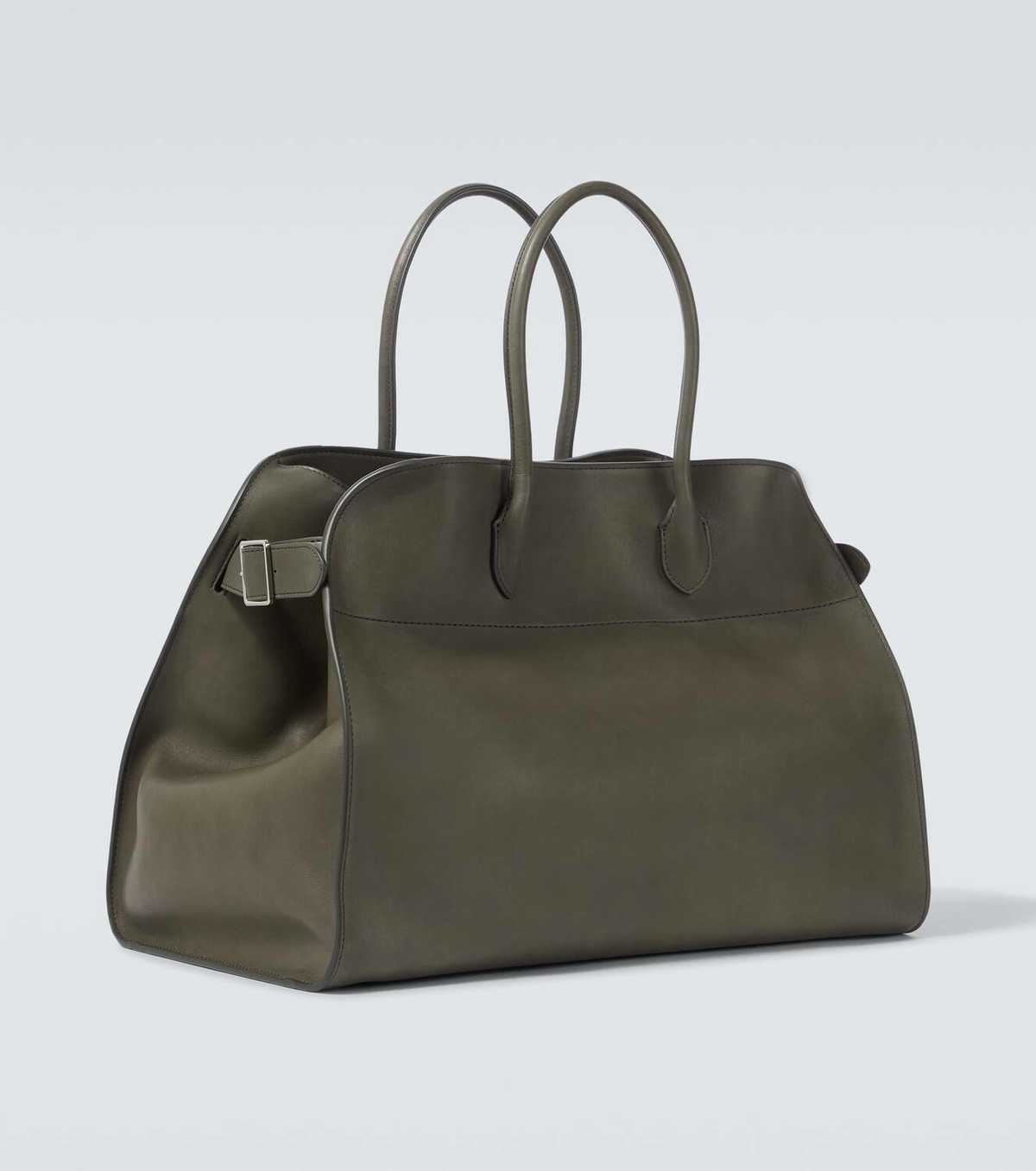 The Row Soft Margaux 17 leather tote bag The Row