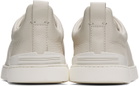 ZEGNA Off-White Triple Stitch Sneakers