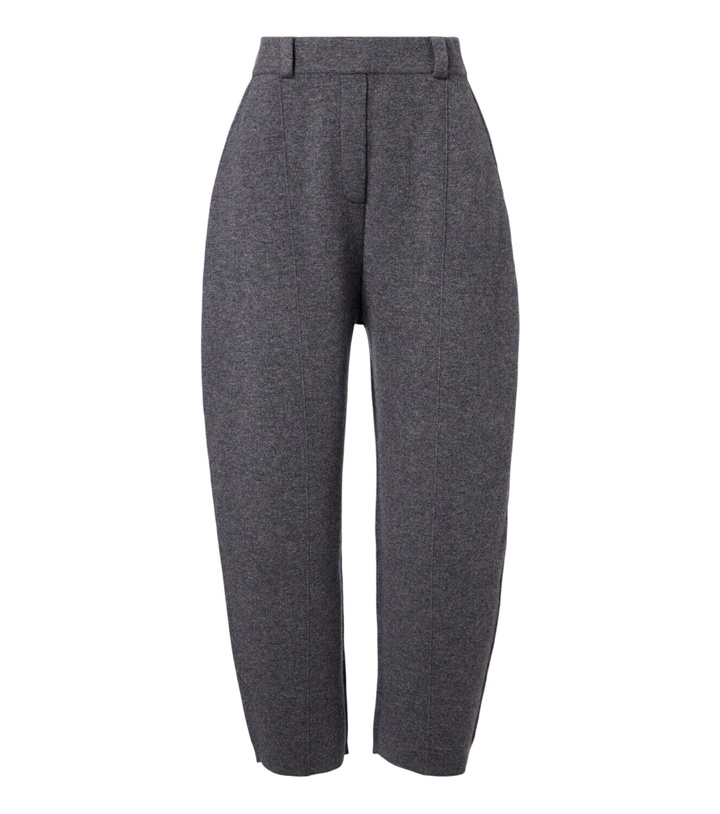 Photo: Lisa Yang Wrenda cashmere barrel-leg pants