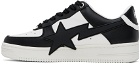 BAPE Black & White STA OS Sneakers