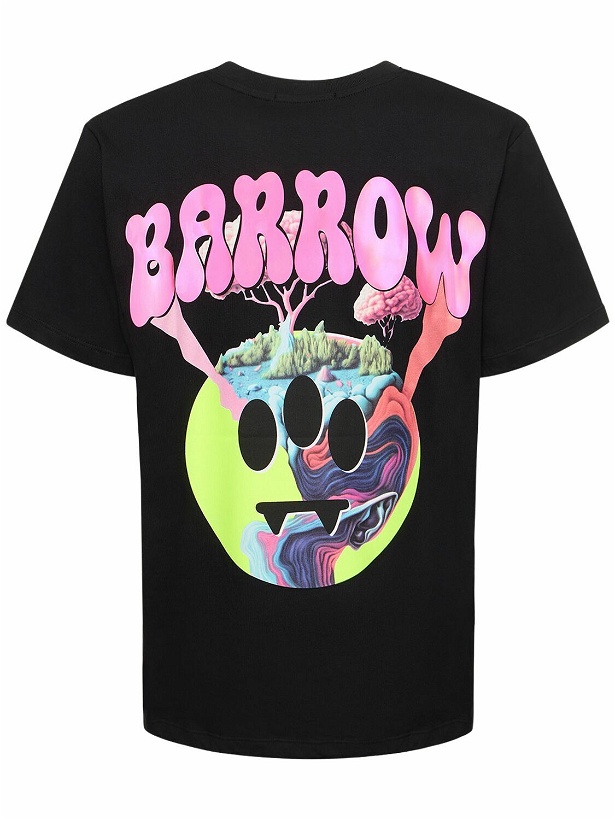 Photo: BARROW Printed Unisex Cotton T-shirt