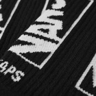 Vans Men's Vault x WTAPS Crew Sock in Black